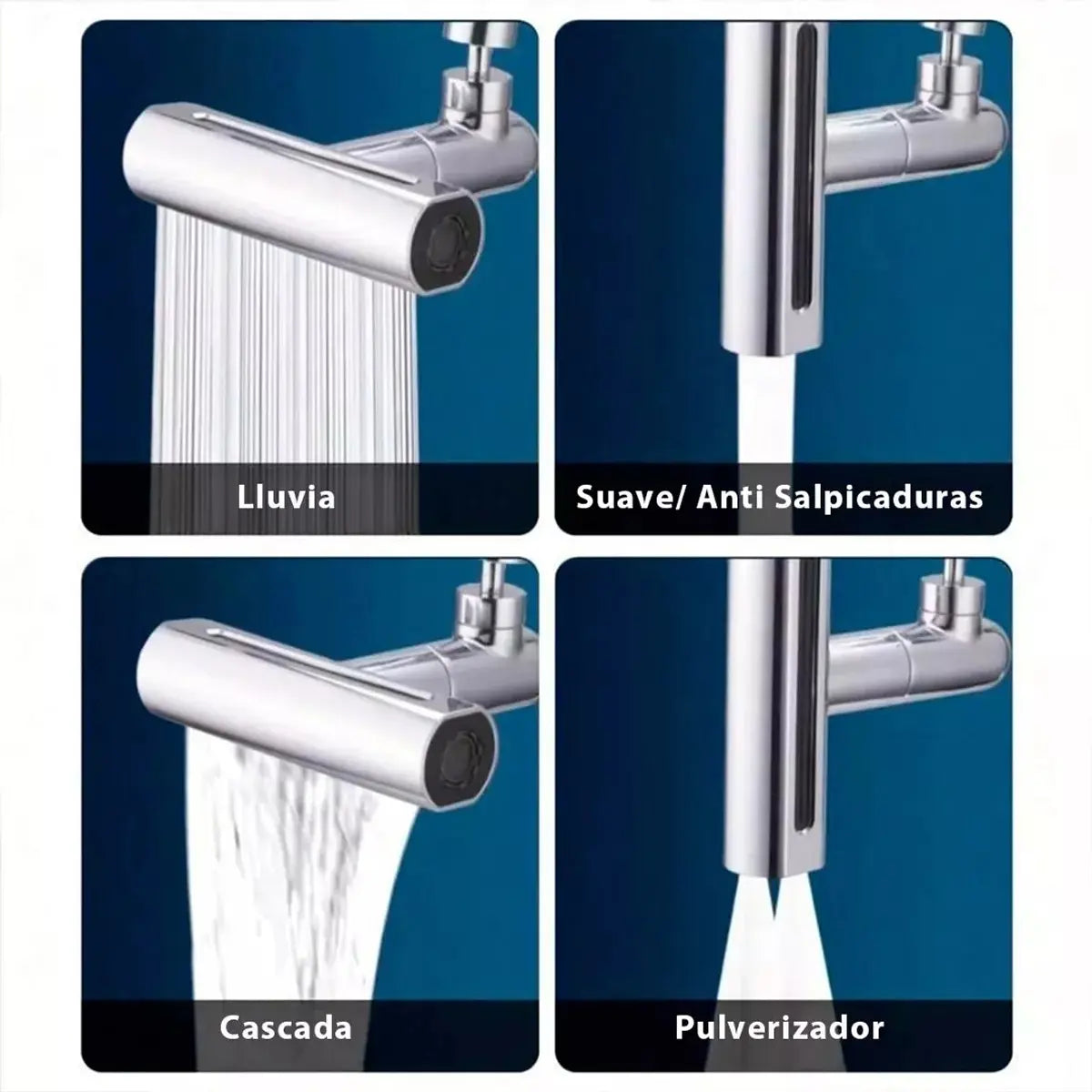 "Llave 360° de 4 modos" + Limpiador de olla (regalo)