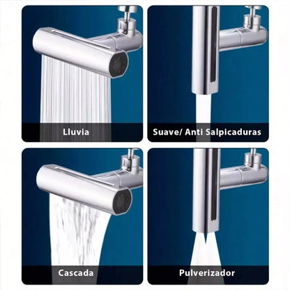 "Llave 360° de 4 modos" + Limpiador de olla (regalo)