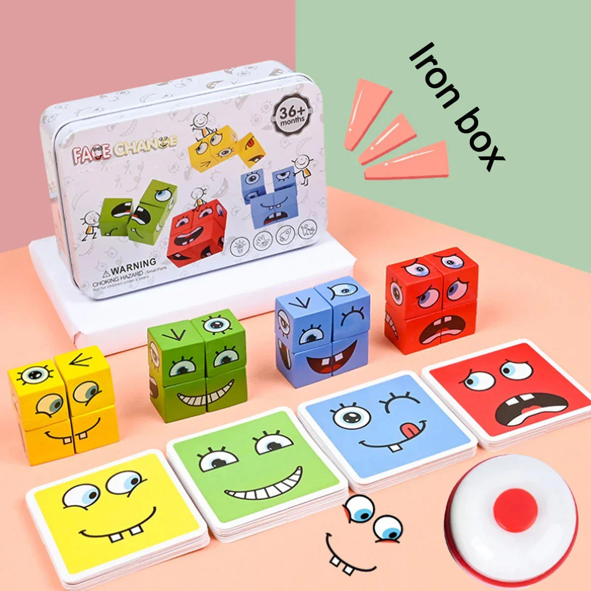 "EMOTION CUBES" Juego De Expresiones