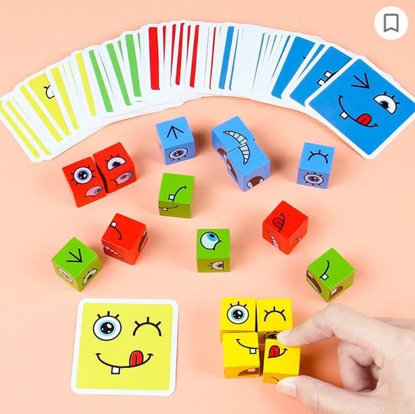 "EMOTION CUBES" Juego De Expresiones