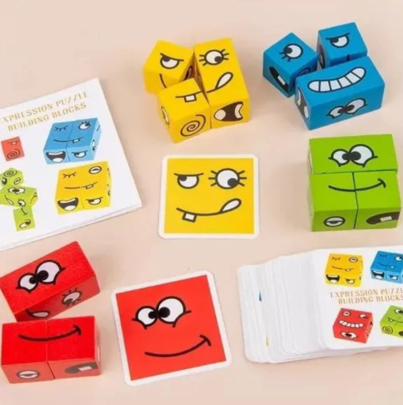 "EMOTION CUBES" Juego De Expresiones