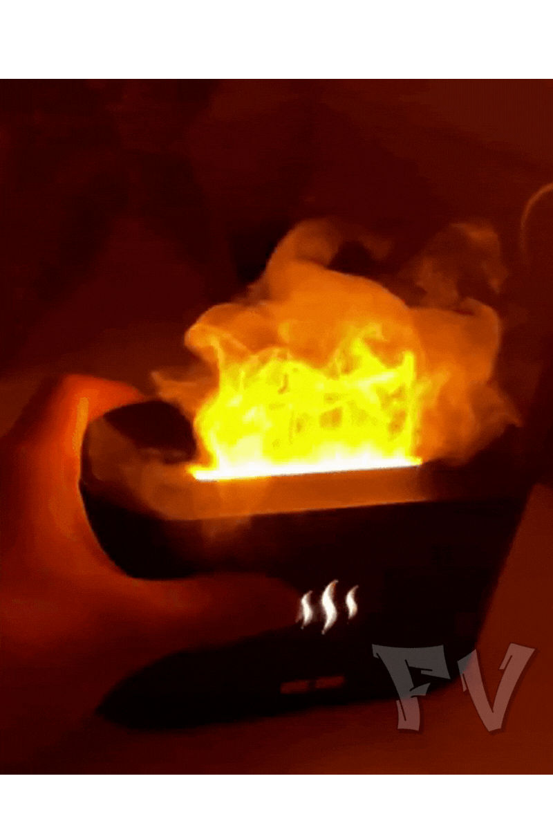 "AromaFlame" Humificador de aromas